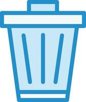 Trash Vector Icon Design Illustration