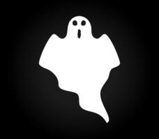 fantasma blanco de halloween vector