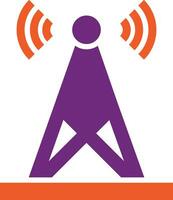 Signal tower Vector Icon Design Illustration