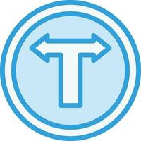 Split Vector Icon Design Illustration