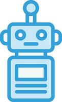 Robot Vector Icon Design Illustration