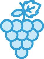 Grapes Vector Icon Design Illustration