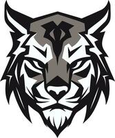 Bobcat Vector Design A Feral Cat with a Wild Spirit Vector Bobcat A Wild Predator Animal in a Vector Design Format