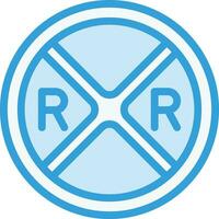 Rail road Vector Icon Design Illustration