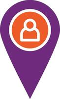 Location Vector Icon Design Illustration