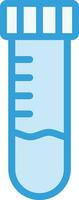 Test tube Vector Icon Design Illustration