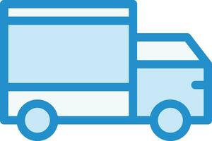 Delivery Truck Vector Icon Design Illustration