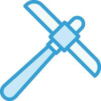 Pickaxe Vector Icon Design Illustration