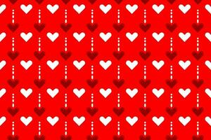 background image red connected by geometric shapes For making shirts, tablecloths, skirts, bags, hats, book covers, curtains, shawls, bed sheets, pillow cases. vector