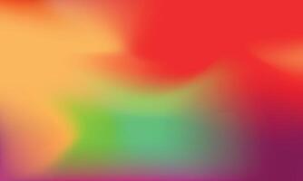 Gradient blurred colorful background vector