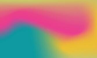 Gradient blurred colorful background vector