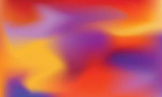 Gradient blurred colorful background vector