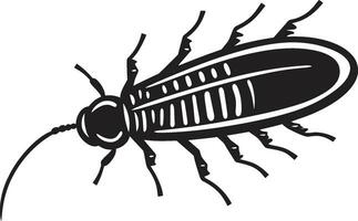 Graphic Insect Excellence Midnight Majesty Nocturnal Nautical Charm SilverFish Wonder vector