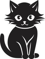 Cats Tail Symbol Stylish Vector Cat Icon