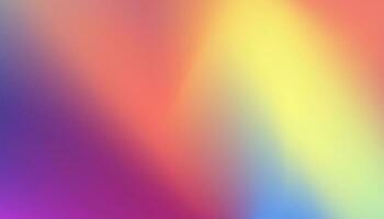 Abstract blurred gradient background with bright colors. Colorful smooth illustrations, for your graphic design, template, wallpaper, banner, poster or website vector