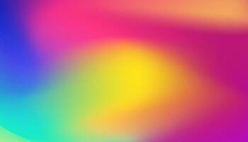 Abstract blurred gradient background with bright colors. Colorful smooth illustrations, for your graphic design, template, wallpaper, banner, poster or website vector