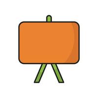 White Board icon vector design templates simple and modern concept