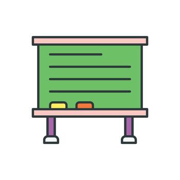 White Board icon vector design templates simple and modern concept