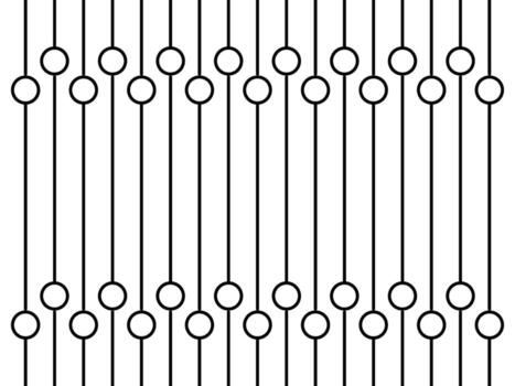 Circle and Lines Motifs Pattern, can use for Background, Fashion, Fabric, Textile, Wallpaper, Cover, Tile, Carpet Pattern, Wrapping and or for Graphic Design Element. Vector Illustration