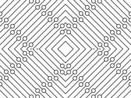 Circle and Lines Motifs Pattern, can use for Background, Fashion, Fabric, Textile, Wallpaper, Cover, Tile, Carpet Pattern, Wrapping and or for Graphic Design Element. Vector Illustration