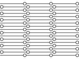 Circle and Lines Motifs Pattern, can use for Background, Fashion, Fabric, Textile, Wallpaper, Cover, Tile, Carpet Pattern, Wrapping and or for Graphic Design Element. Vector Illustration