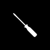 Minus or Negative Screwdriver Silhouette, can use for Art Illustration, Logo Gram, Pictogram, Website, Apps, or Graphic Design Element. Vector Illustration