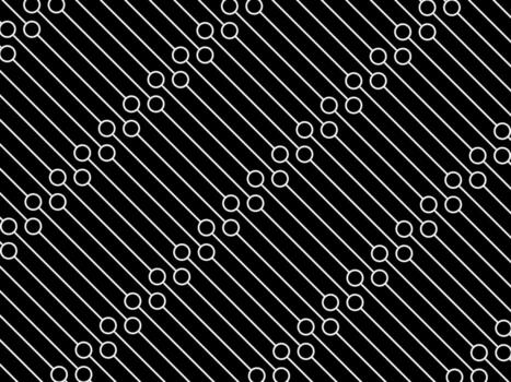 Circle and Lines Motifs Pattern, can use for Background, Fashion, Fabric, Textile, Wallpaper, Cover, Tile, Carpet Pattern, Wrapping and or for Graphic Design Element. Vector Illustration