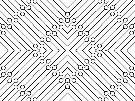 Circle and Lines Motifs Pattern, can use for Background, Fashion, Fabric, Textile, Wallpaper, Cover, Tile, Carpet Pattern, Wrapping and or for Graphic Design Element. Vector Illustration