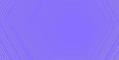 Violet hexagonal linear abstract futuristic tech background vector