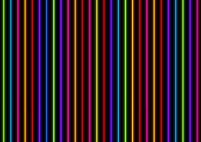 Colorful neon laser lines abstract background vector