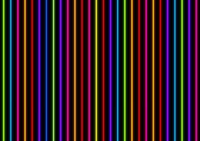 Colorful neon laser lines abstract background vector