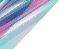 Blue pink minimal stripes abstract background vector