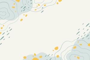 Abstract background with yellow and gray dots vector