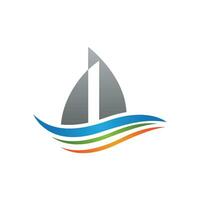 Cruise ship vector icon illustration design