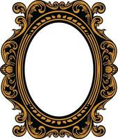 Mirror Vintage Frame vector