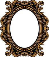 Mirror Vintage Frame vector