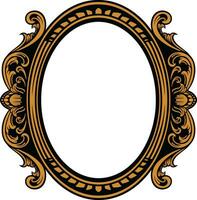 Mirror Vintage Frame vector