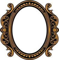 Mirror Vintage Frame vector