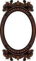 Mirror Vintage Frame vector
