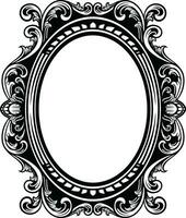 Mirror Vintage Frame vector