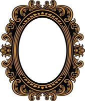 Mirror Vintage Frame vector