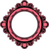 circulo ornamento marco vector