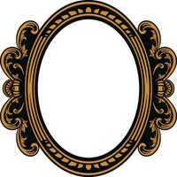 Mirror Vintage Frame vector