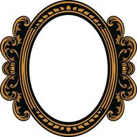 Mirror Vintage Frame vector