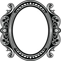 Mirror Vintage Frame vector