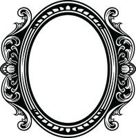 Mirror Vintage Frame vector