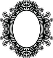 Mirror Vintage Frame vector