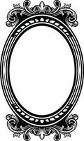 Mirror Vintage Frame vector