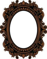 Mirror Vintage Frame vector