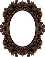 Mirror Vintage Frame vector